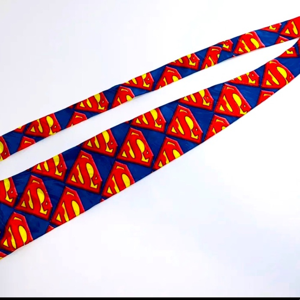 Vintage Superman Necktie DC Comics 1996 57" x 4"